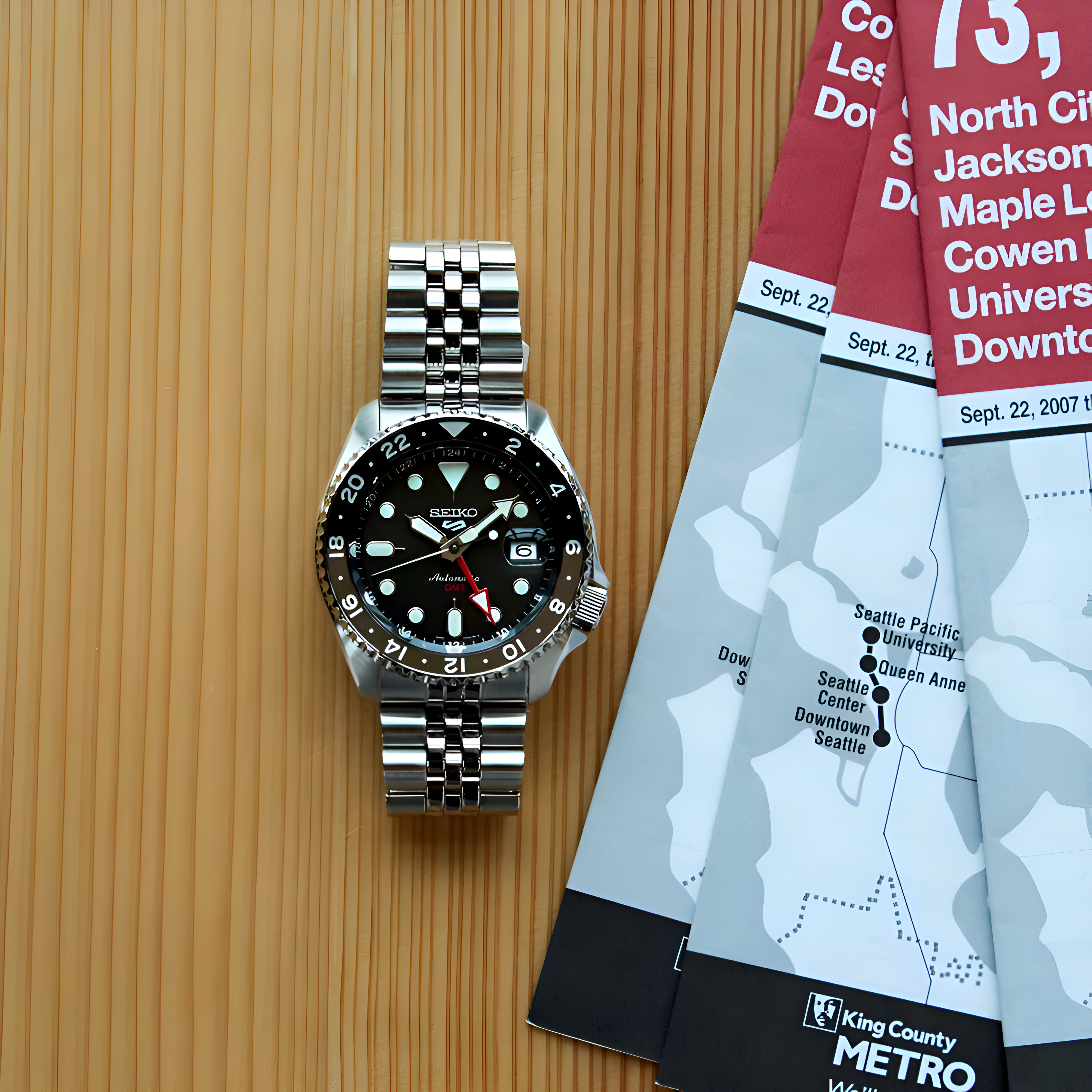 Seiko Sports 5 GMT SSK001K1