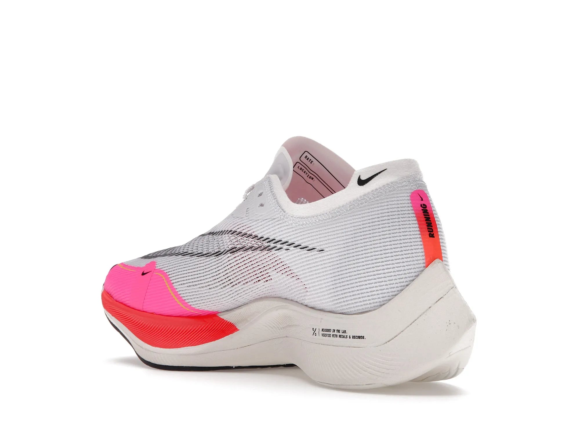 ZOOMX VAPORFLY NEXT% 2 WHITE PINK