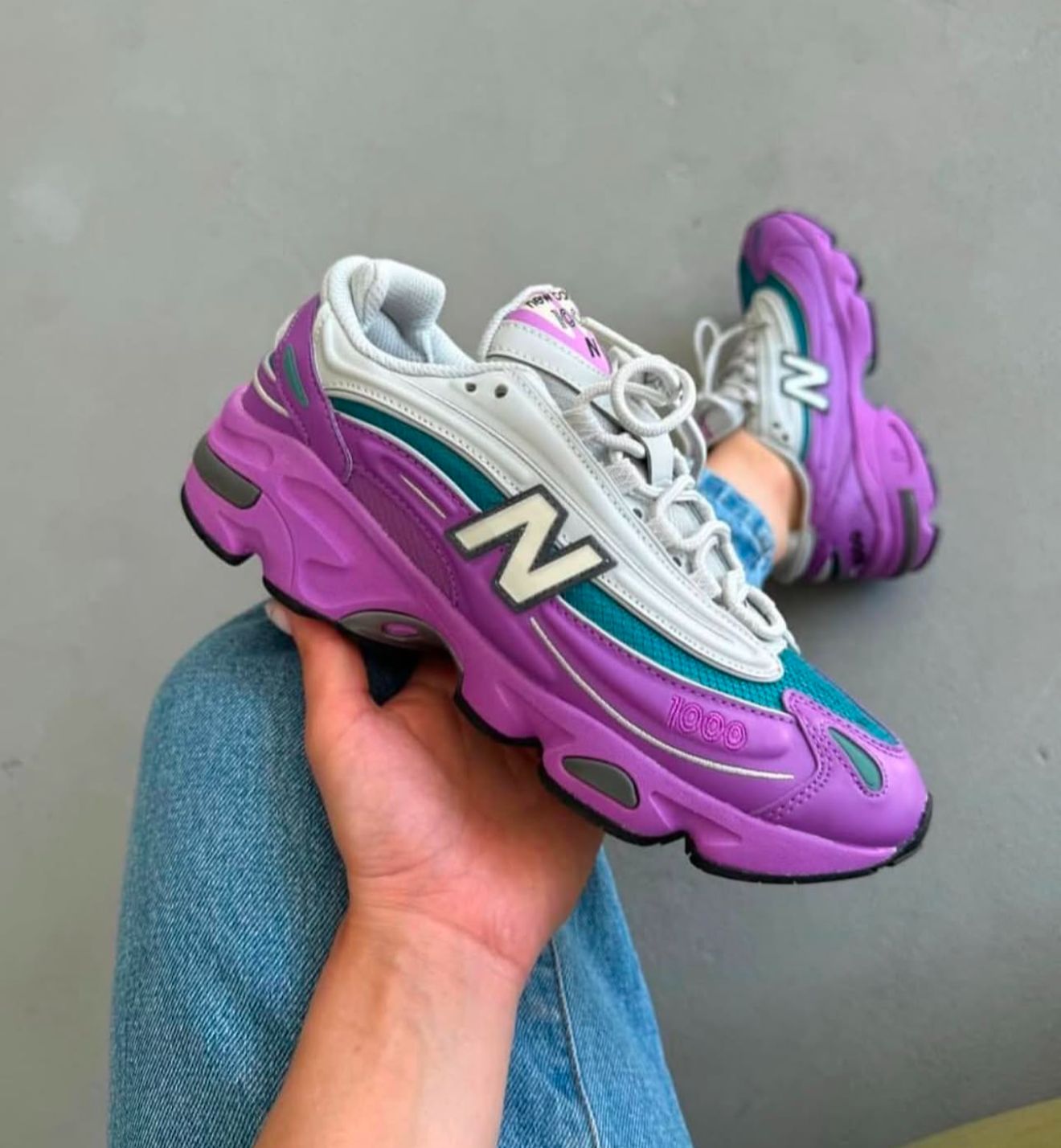 JFG X New Balance 1000 Grey Violet