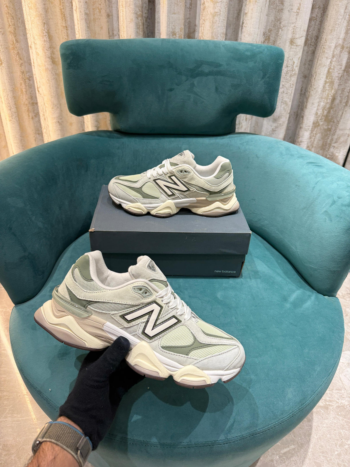 New Balance 9060 OLIVINE sneakers