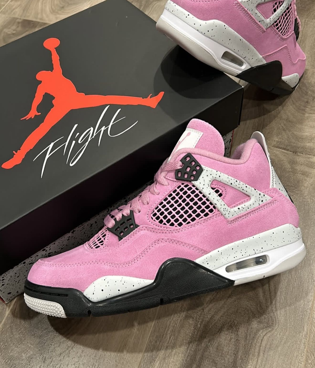 semi UA wmns Air Jordan 4 Retro Orchid