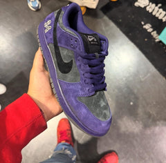 supreme x Nike sb dunk low ink iron grey