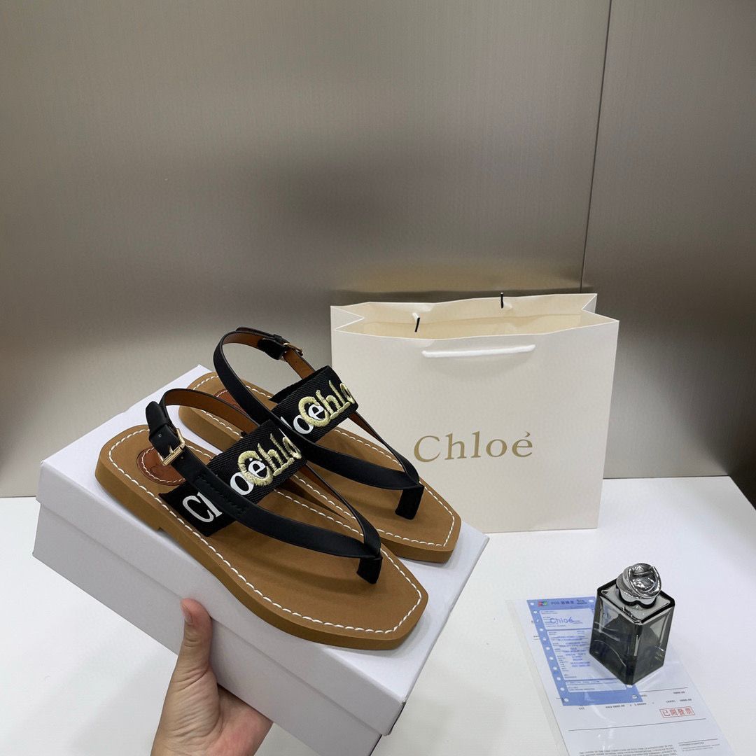 WMN Chloe Premium  Sandals Whit og box