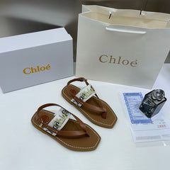 WMN Chloe Premium  Sandals Whit og box