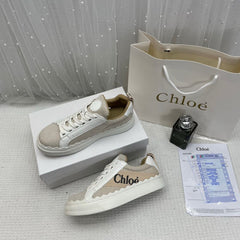 WMN Chloe Premium Lauren low-top canvas sneakers whit og box