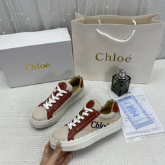WMN Chloe Premium Lauren low-top canvas sneakers whit og box