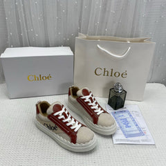 WMN Chloe Premium Lauren low-top canvas sneakers whit og box