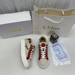 WMN Chloe Premium Lauren low-top canvas sneakers whit og box
