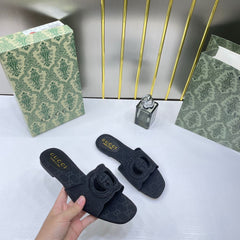 Gucci Premium sandal black whit og box