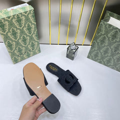 Gucci Premium sandal black whit og box
