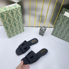 Gucci Premium sandal black whit og box