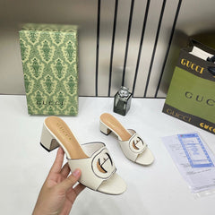 Gucci Premium Interlocking G Espadrille Wedge Sandals Women’s