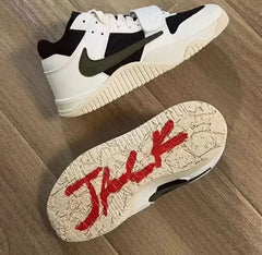 Nike Travis Scott X Jumpman Jordan Cut the Check Semi UA Quality With Carry Bag