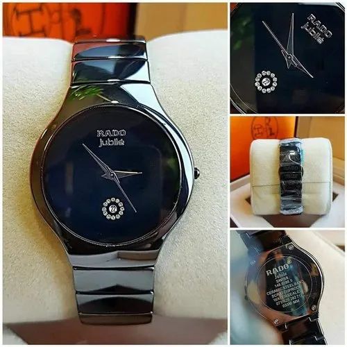 RADO JUBLIE ROUND CERAMIC BLACK018