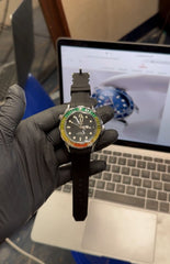 OMEGA RAINBOW DIAMOND WATCH WHITE