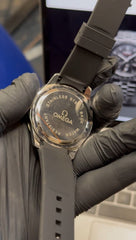 OMEGA RAINBOW DIAMOND WATCH WHITE