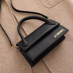 Jacquemus Le Chiquito Long Handle With OG Box Dust Bag & Sling Belt (Black - 285)