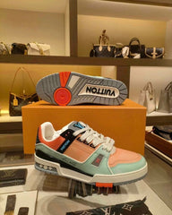 UA LV Trainer Sneaker orange Sage Made In Turkey