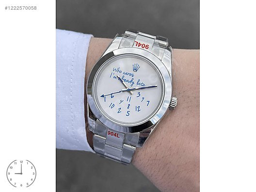 Rolex Date Just Who Cares