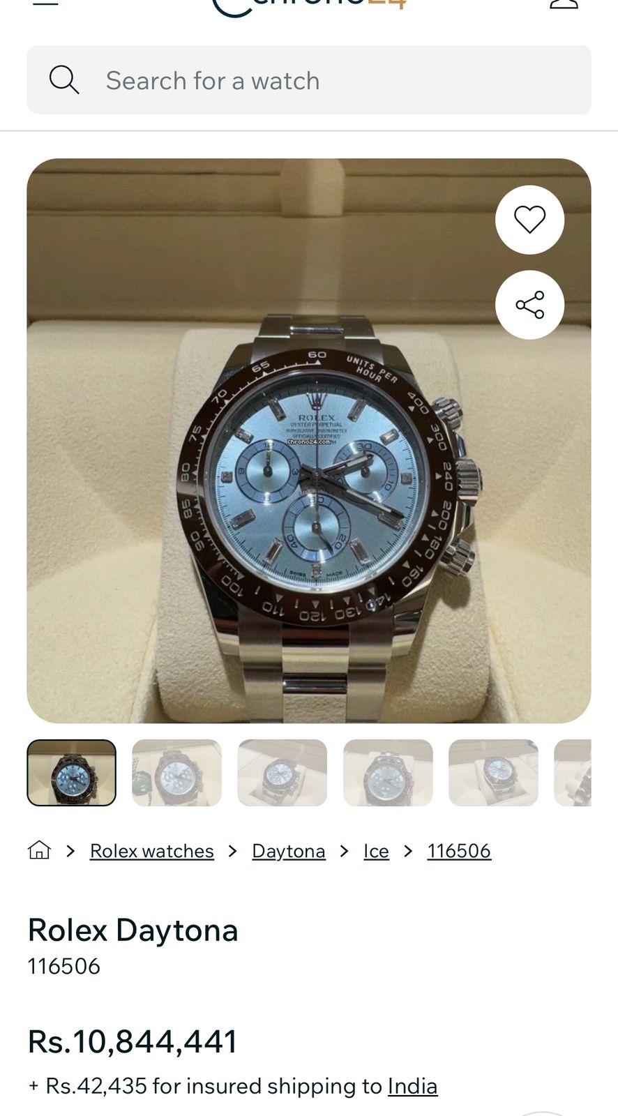 ROLEX OYSTER PERPETUAL DAYTONA