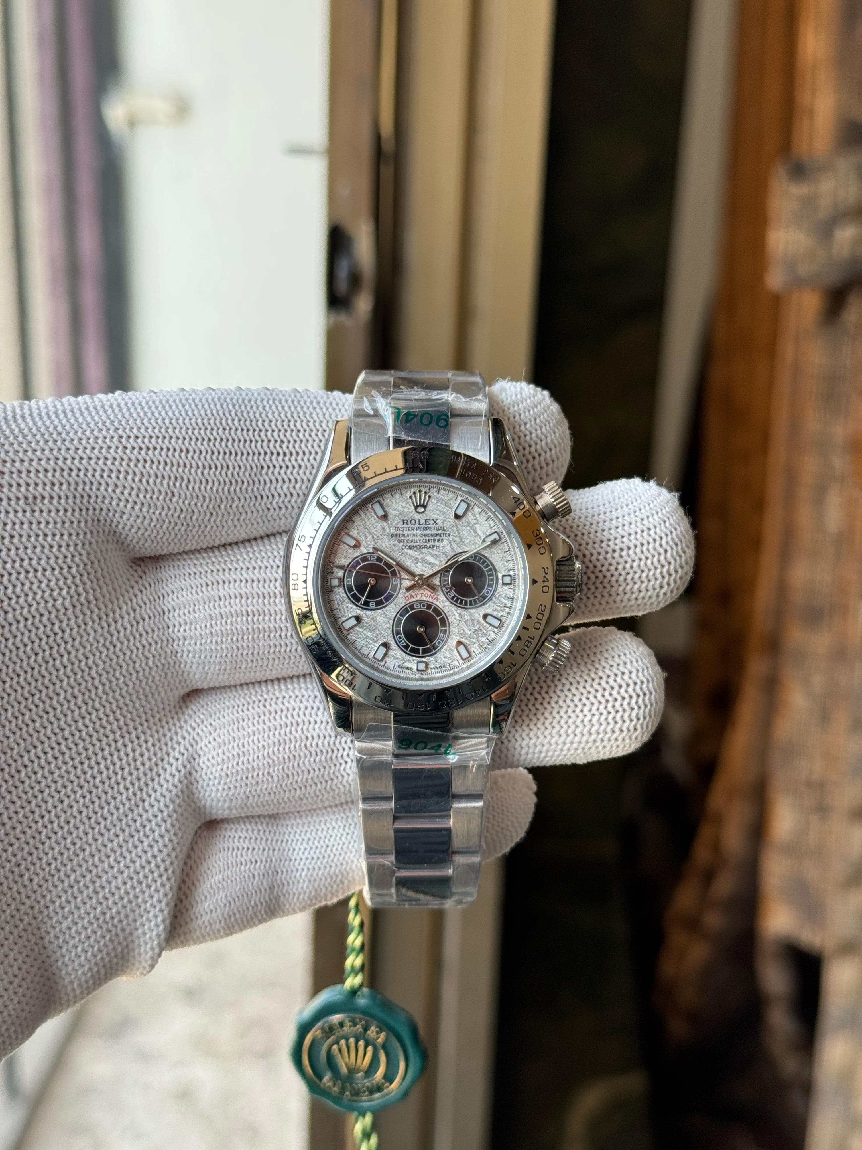Rolex Daytona Silver Meteorite Dial