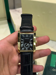 Cartier la santos leather belt