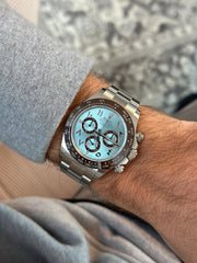 Rolex Daytona Ice Blue Arabic Dial