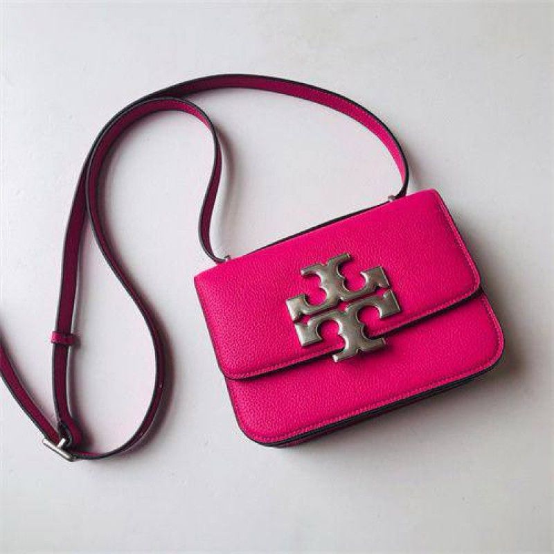 Tory Burch Elenor pink  sling bag premium quality with box