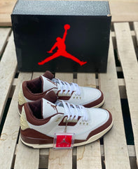 Nike Air Jordan 3 X A Ma Maniere Burgundy Crush