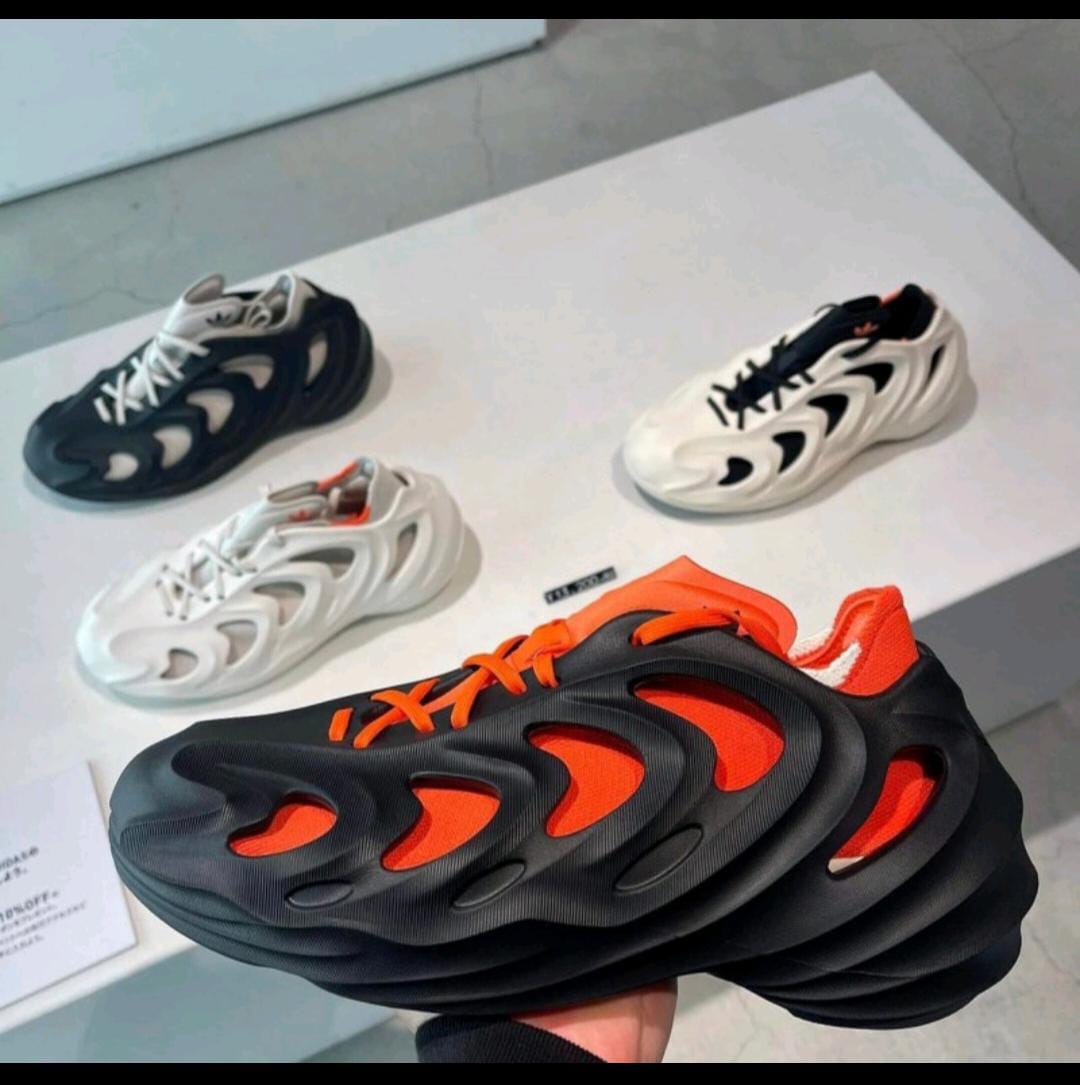 Adidas adifom q core black impact orange