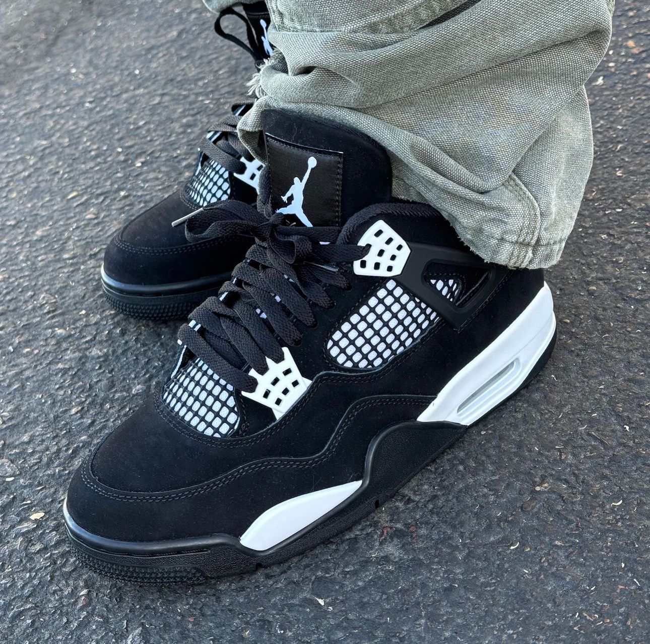 Nike air jordan 4 white thunder Semi Ua