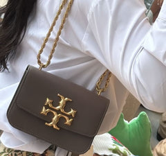 Tory Burch Eleanor Gray With OriginalBox