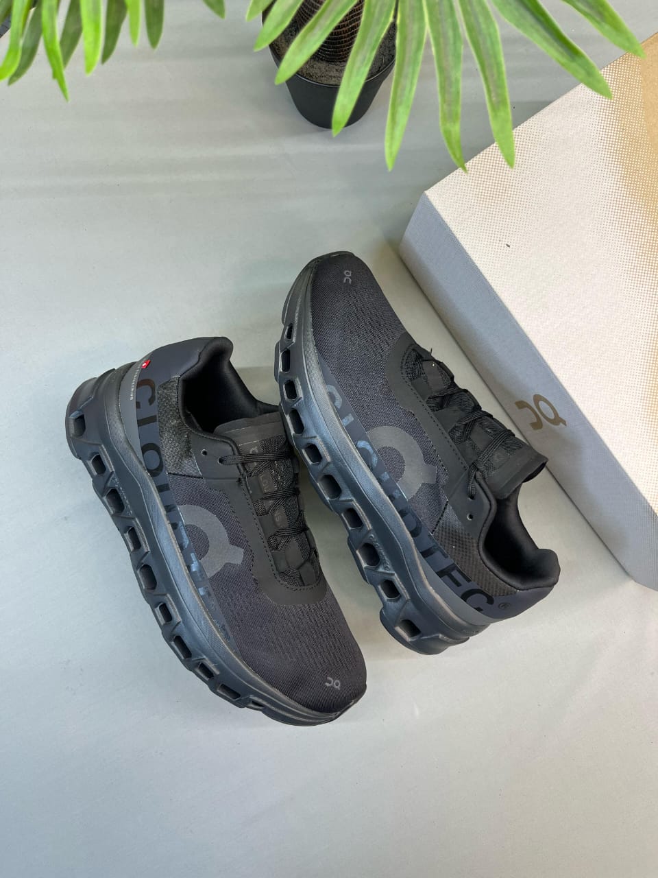 On Cloud Monsters All Black Magnet