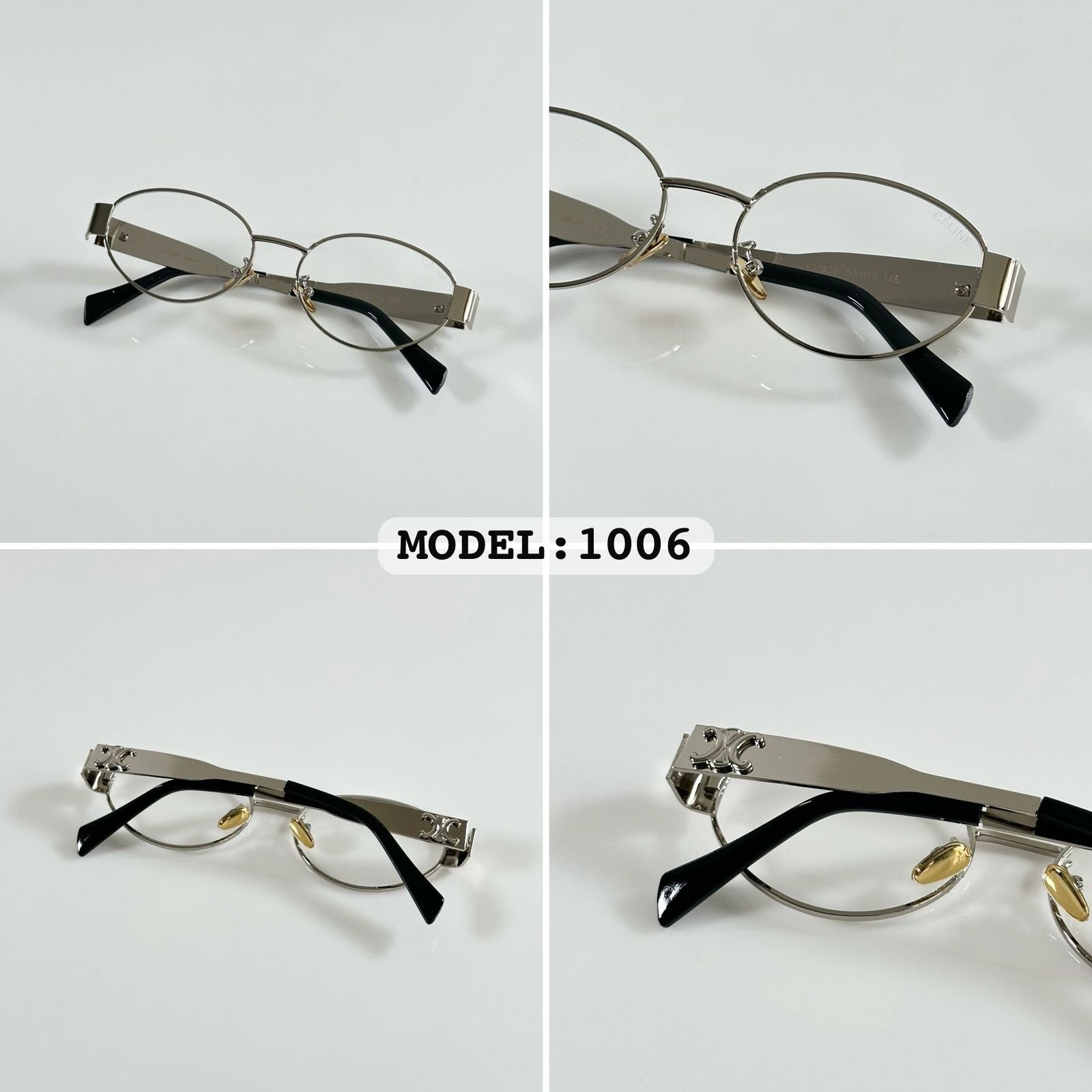 CELINE 1006 SILVER FRAME