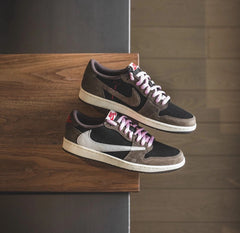Air Jordan 1 Low X Travis Scott Dark Mocha