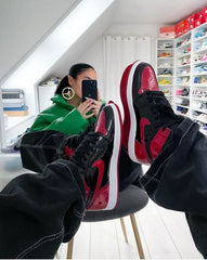 NIKE RETRO 1 BRED PATENT PREMIUM QUALITY