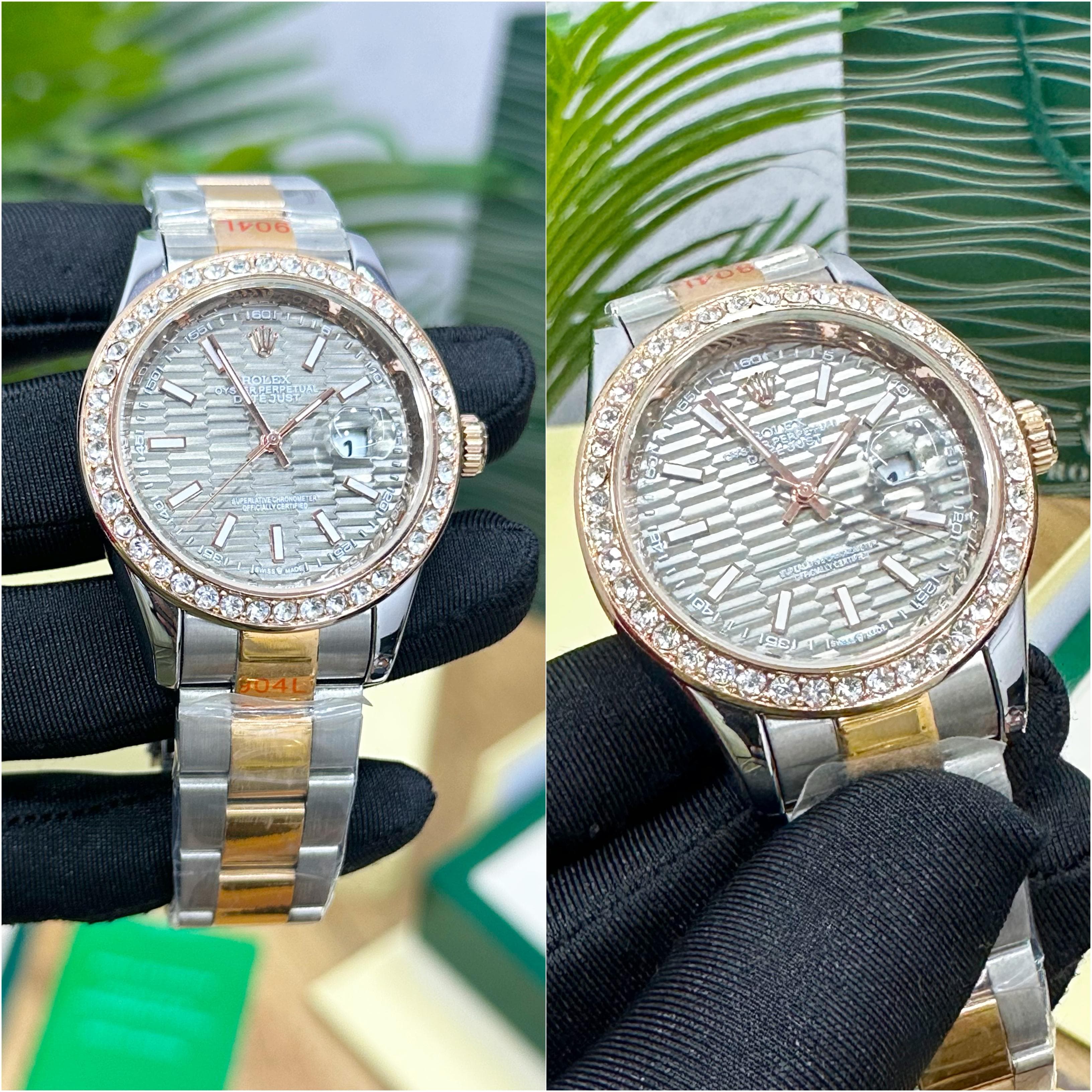 ROLEX DATE JUST 41mm Oyster DIAMOND DIAL