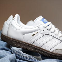 Adidas Samba  Platinum White