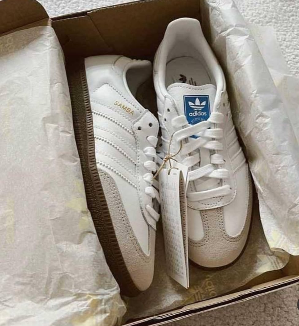 Adidas Samba  Platinum White