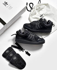 ADIDAS BAD BUNNY BLACK FORUM WITH ORIGINAL BOX AND ALL ACCESSORIES