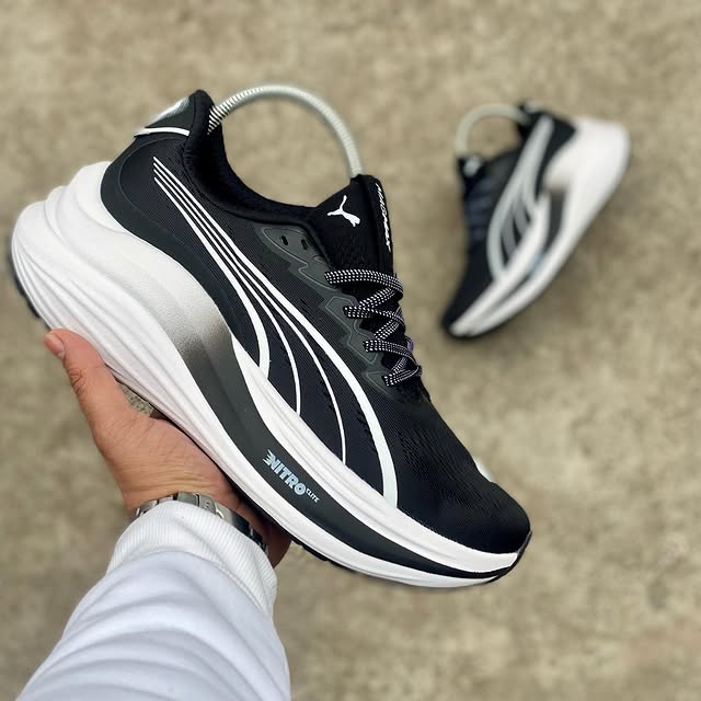 Puma Deviate Magmax Nitro Black White