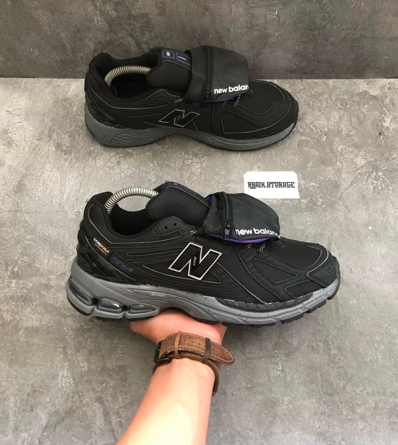 New Balance 1906R Cordura Pocket Black