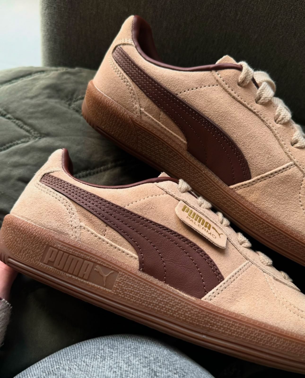 Puma Palermo Light Sand Chocotart