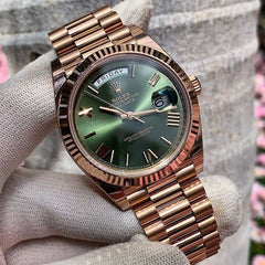 Rolex Day-Date Green Dial Roman Figure YZ Factory