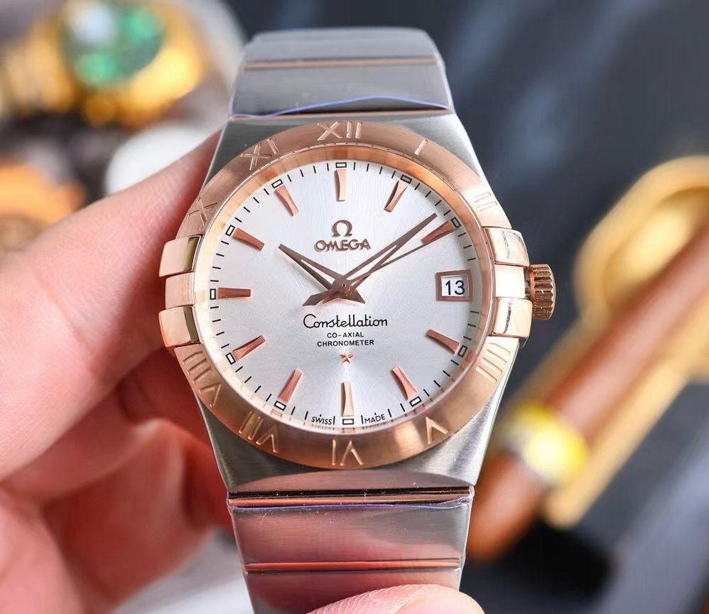 OMEGA CONSTELLATION ROSE GOLD