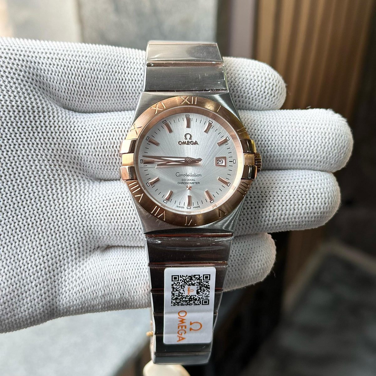 OMEGA CONSTELLATION ROSE GOLD