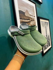 Crocs Lite Ride 360 Clogs Army Green Grey
