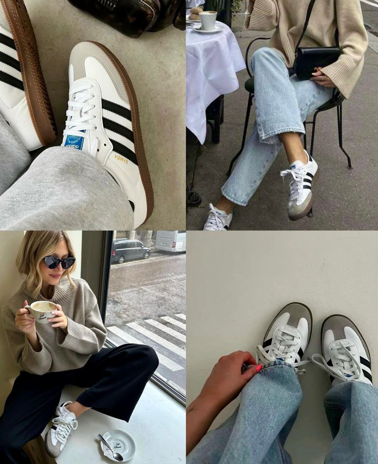 WMN Adidas Samba OG cloud White Core Black For Her