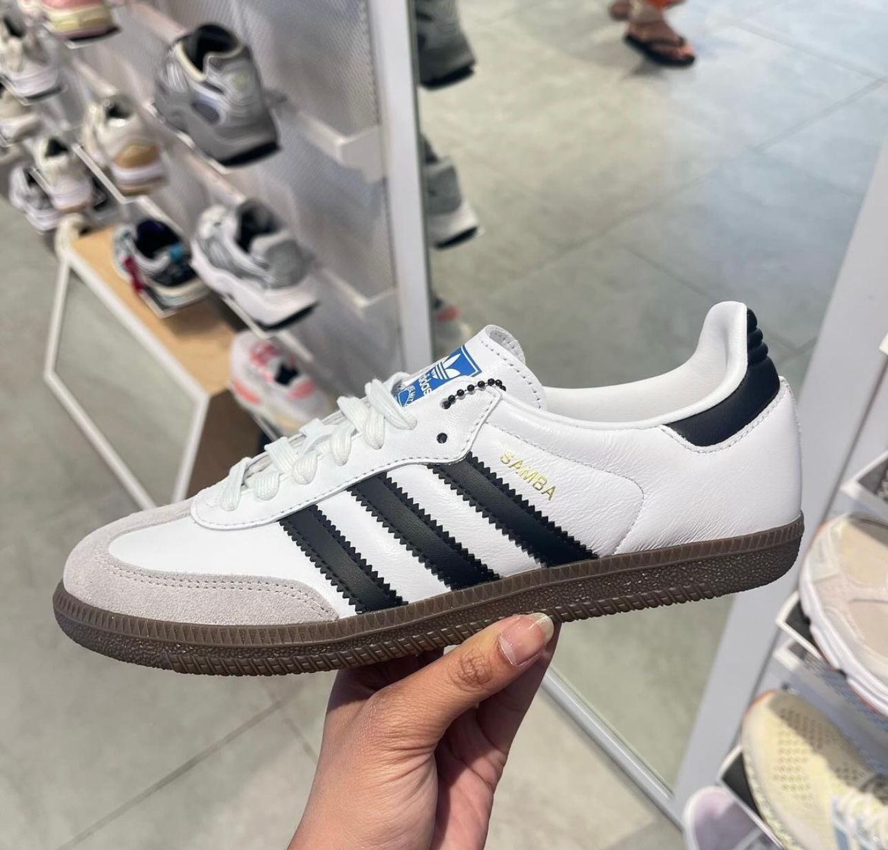 WMN Adidas Samba OG cloud White Core Black For Her