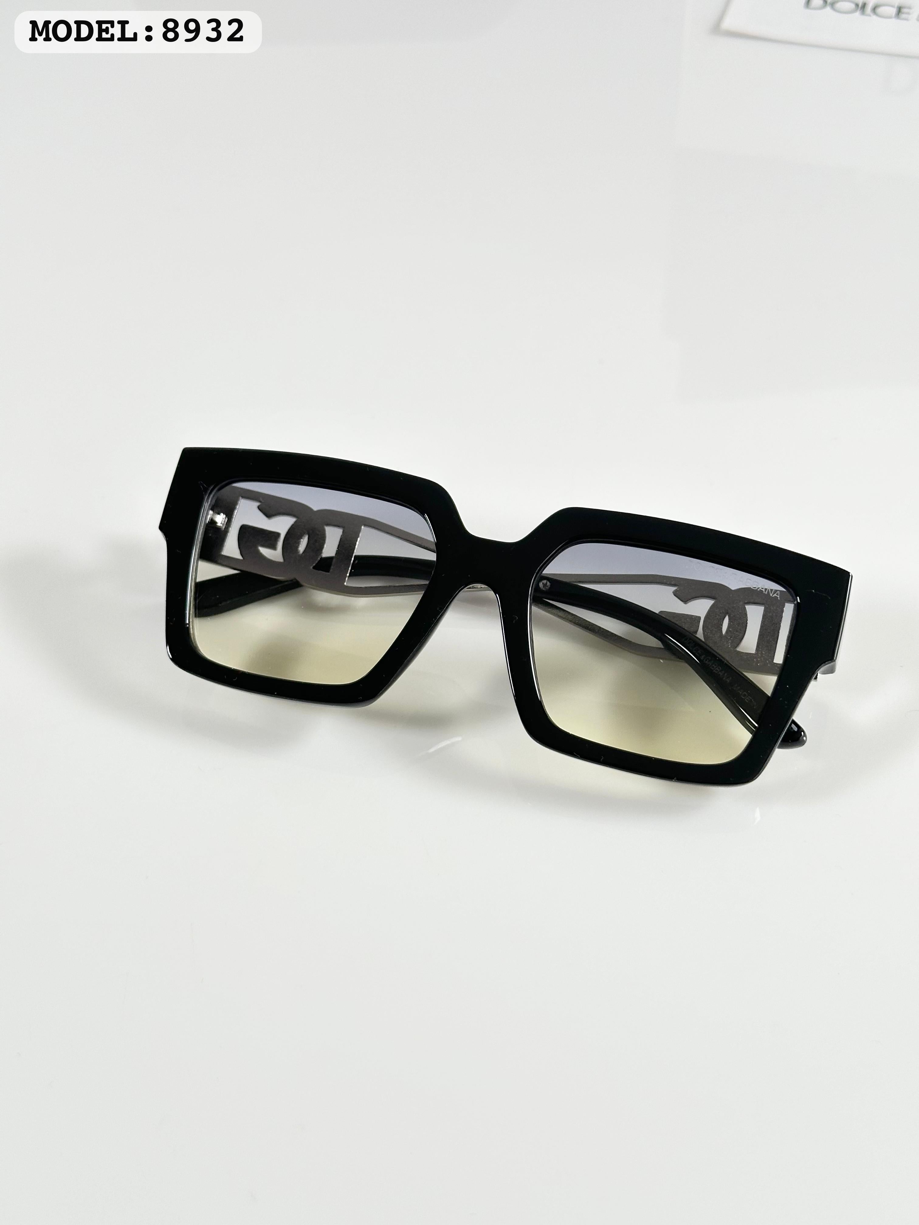 DOLCE & GABBANA 8932 SILVER BLACK GREEN DC